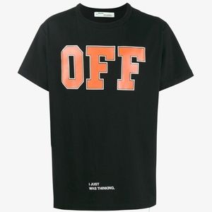 Off White "Off" Printed T-Shirt